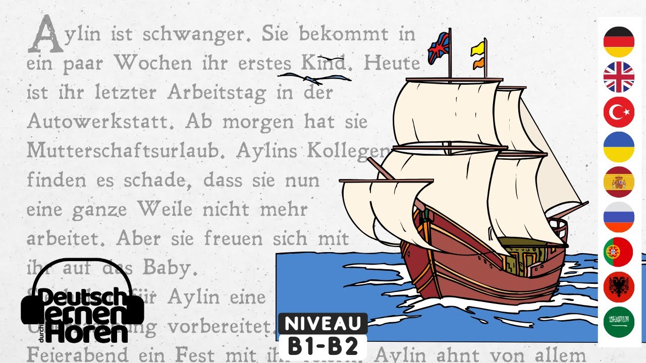 #836 Учите немецкий с историями [Учите немецкий на слух] - B1-B2 | Learn German with stories