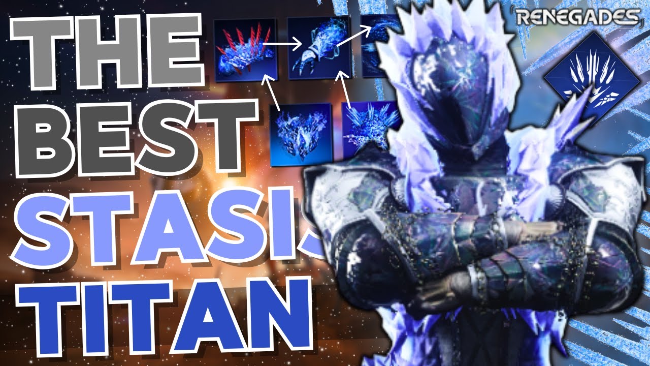 The BEST Stasis Titan Build You'll Want For Renegades! (No Artifact/Endgame Ready) | Destiny 2