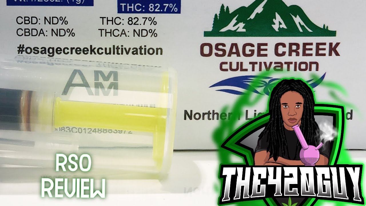 OSAGE CREEK CULTIVATION  RSO REVIEW [NORTHERN LIGHTS X BIG BUD] [ARKANSAS Medical Marijuana Review]