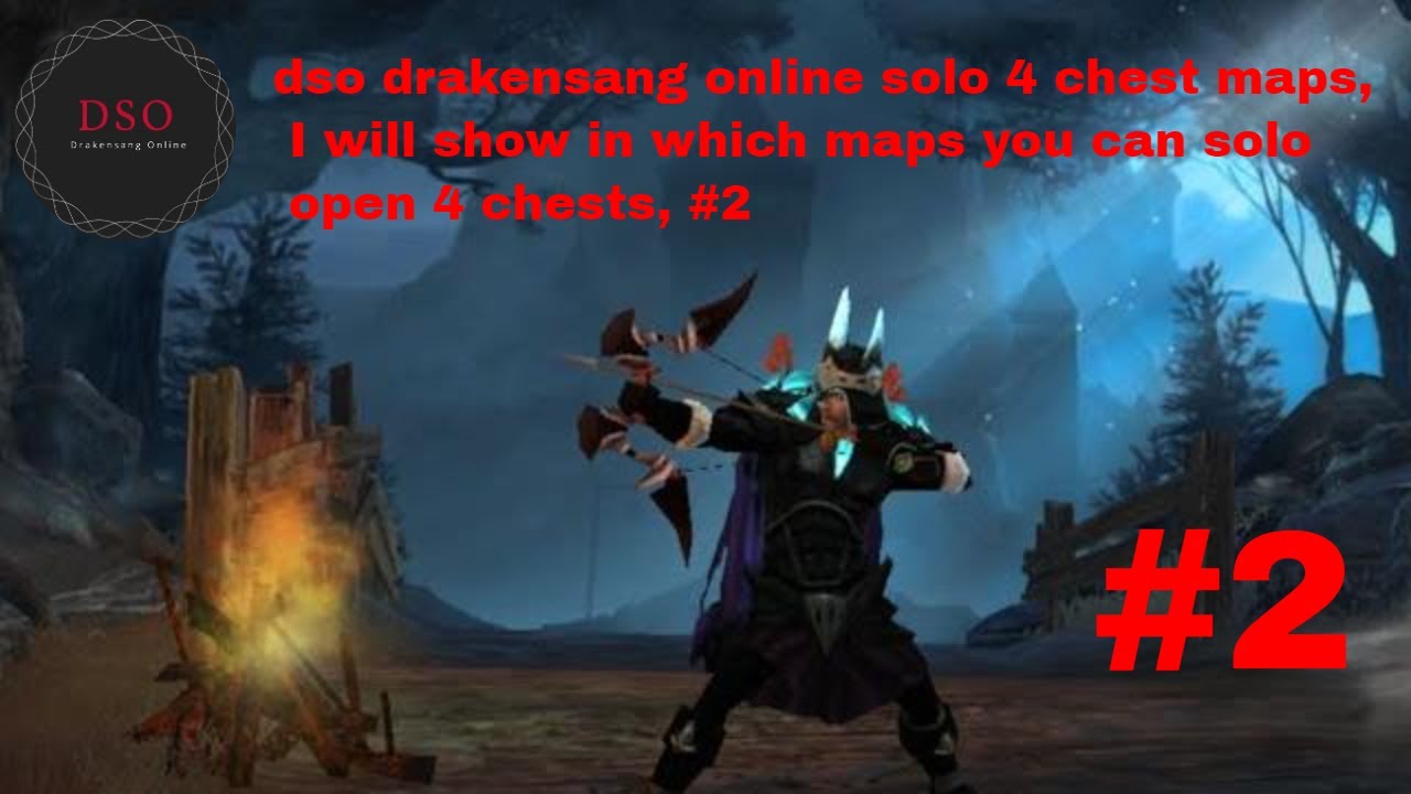dso drakensang online solo 4 chest maps, I will show in which maps you can solo open 4 chests, #2