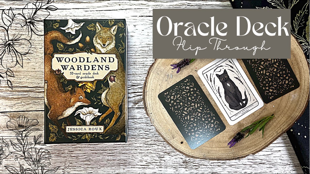 Woodland Wardens Oracle | Myth, Folklore, and Victoriana Flora and Fauna #oracle