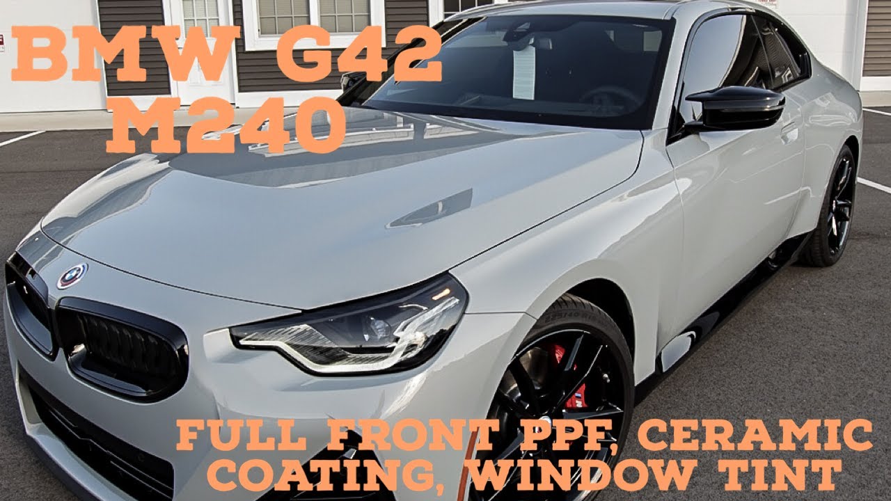 The Best PPF and Ceramic Coating Shop in Traverse City | BMW G42 M240 Paint Protection