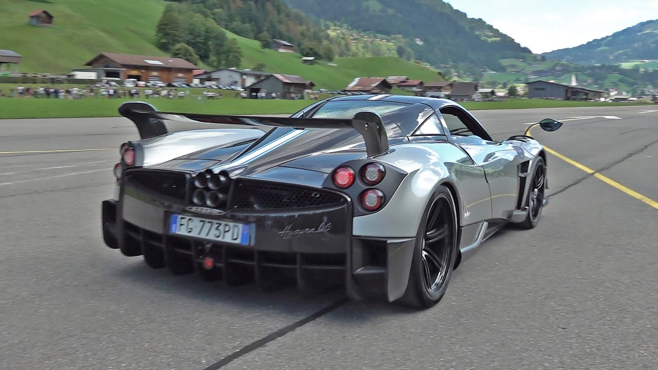 Pagani Huayra BC Exhaust Sounds, Full Throttle Accelerations, Drag Racing & More!
