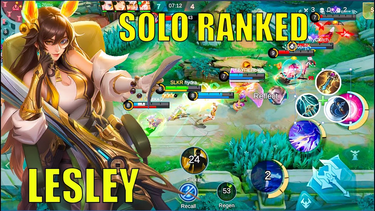 Lesley op one short build melting defence like ice!! Full Gameplay