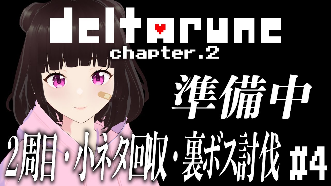 【#deltarune chapter.2】２周目スタート！小ネタ回収・裏ボス討伐やっていくぞ#5【#vtuber /#エキゾチック山田 】