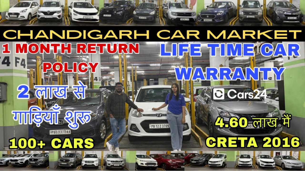 Chandigarh car Market Latest Video, Best used cars in chandigarh, Second hand cars in Chandigarh