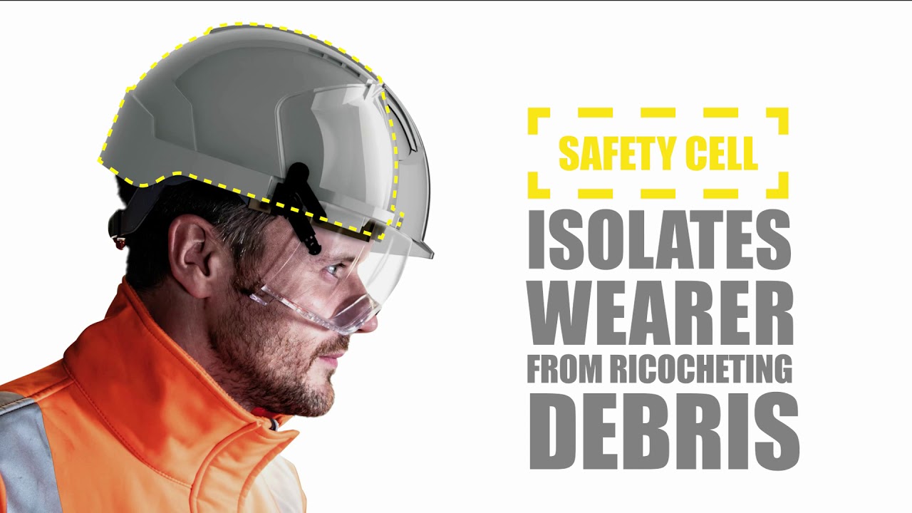 EVO®Vista® Industrial Safety with Integrated Eye Protection by JSP