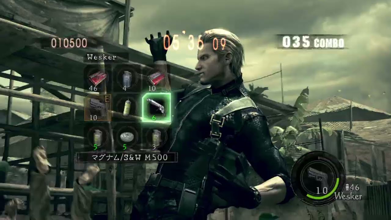 久しぶりにマーセ！　ウェスカー　BIOHAZARD5