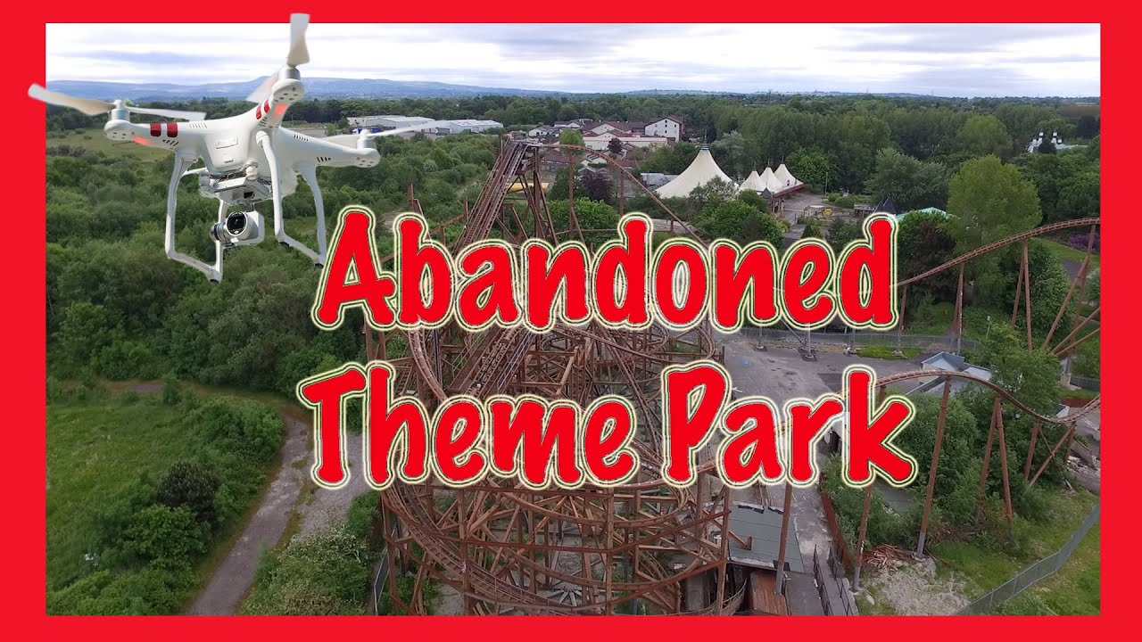 Abandoned Theme Park Cemelot Drone Video