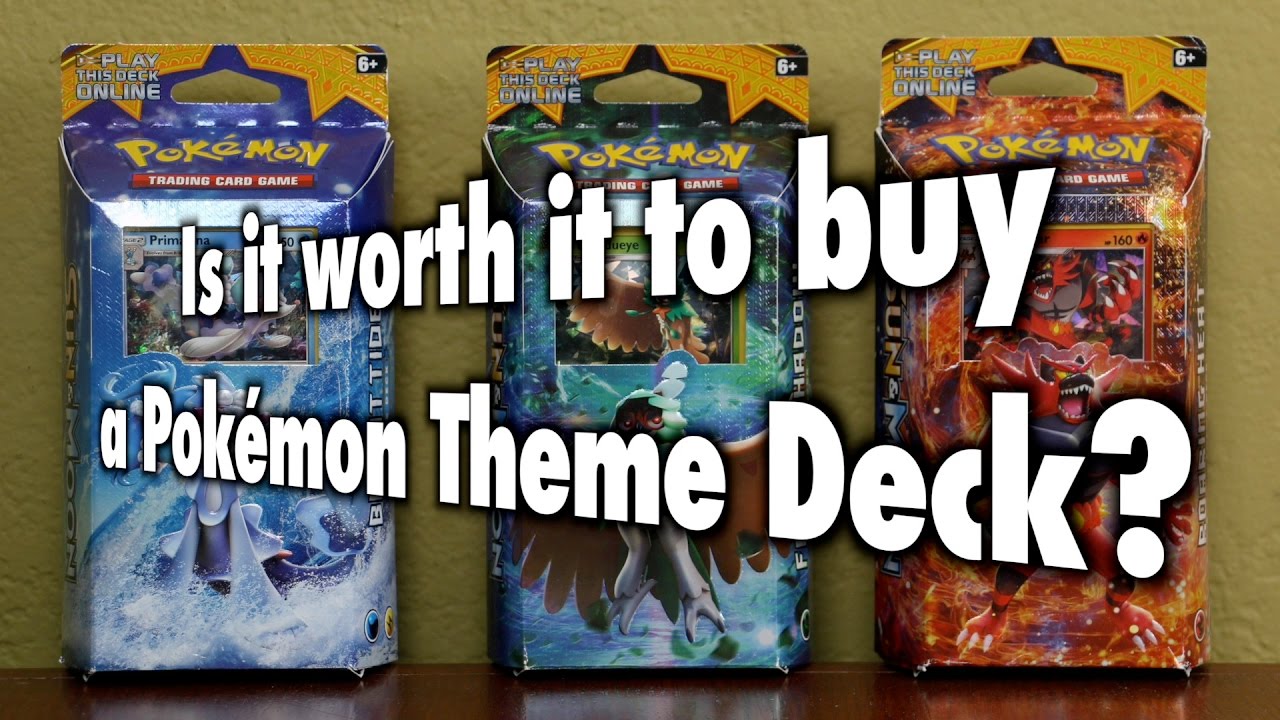 PKMTCG — Стоит ли покупать тематическую колоду Pokémon TCG?