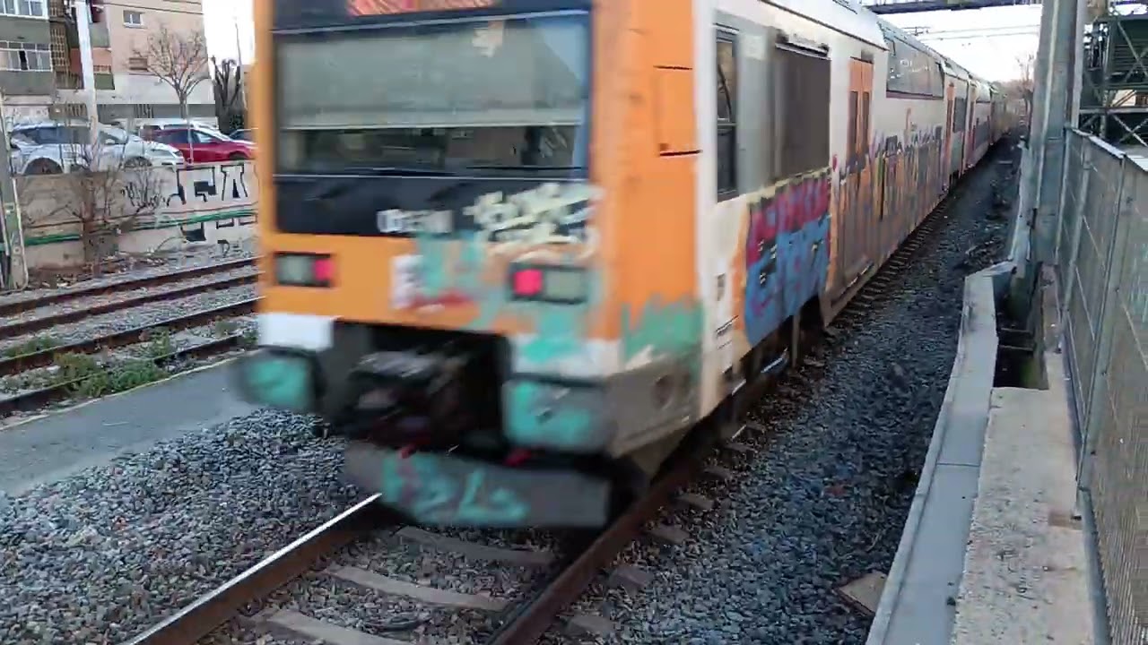 Trenes por Bellvitge Gornal 