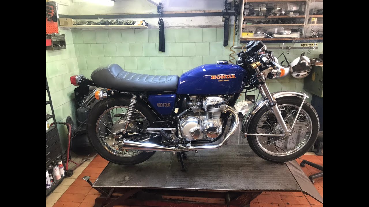 1975 Honda CB400 Four Restauro/Restoration Part 2