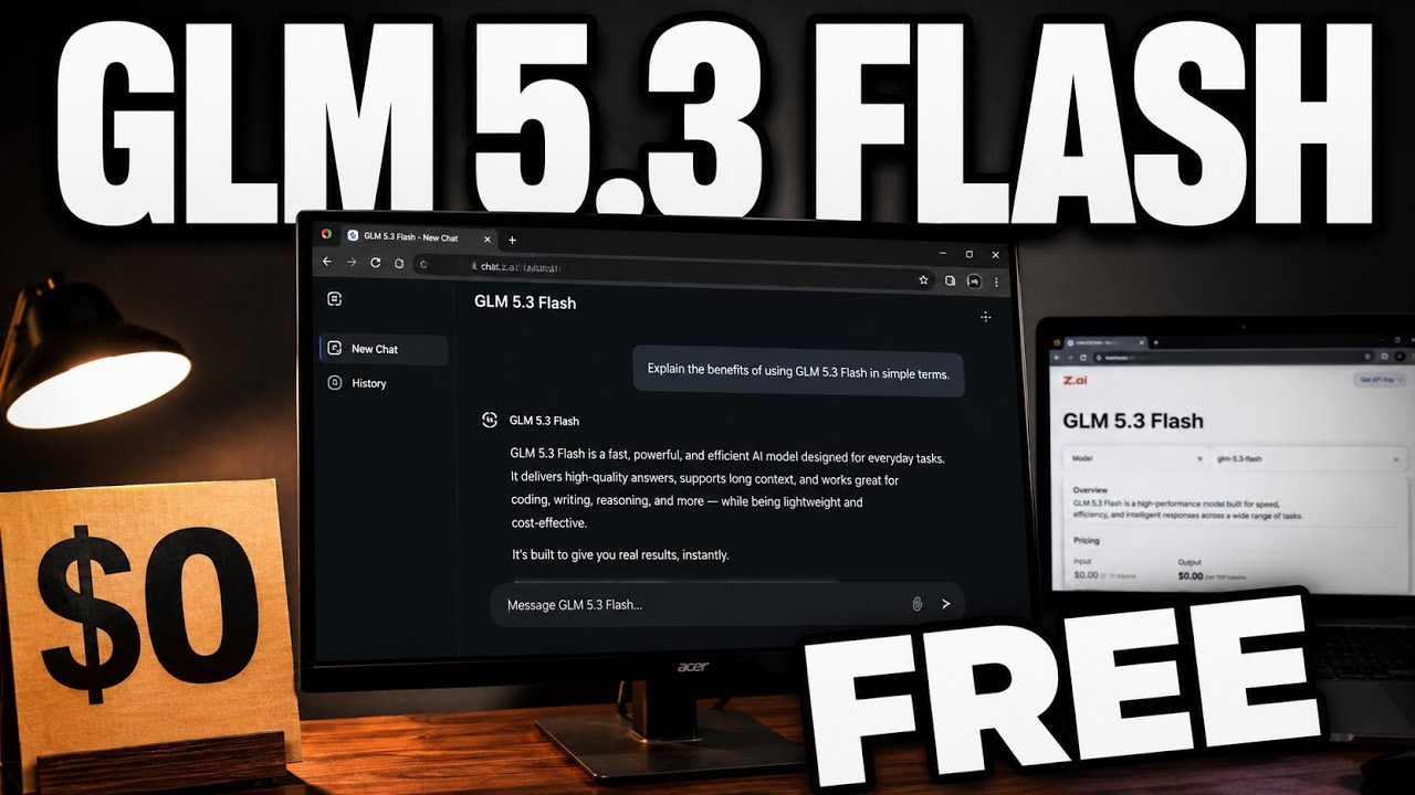 How to Use GLM 5.3 Flash for FREE (Z.ai Open Source AI)