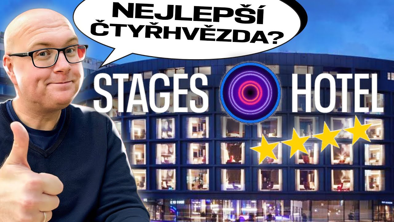 Recenze STAGES HOTEL Prague ⭐️⭐️⭐️⭐️ | Na tuto svíčkovou nezapomenu! | Hotel u O2 arény