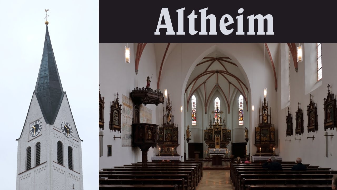 ALTHEIM bei Landshut (LA), Pfarrkirche St. Peter - Vollgeläut
