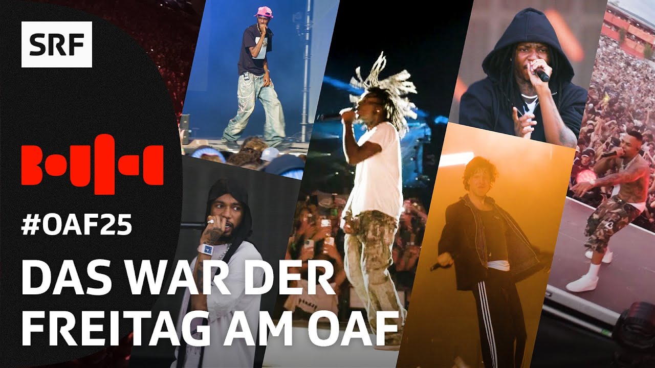 #OAF25 Konzertimpressions FREITAG | Openair Frauenfeld 2025 | SRF Bounce