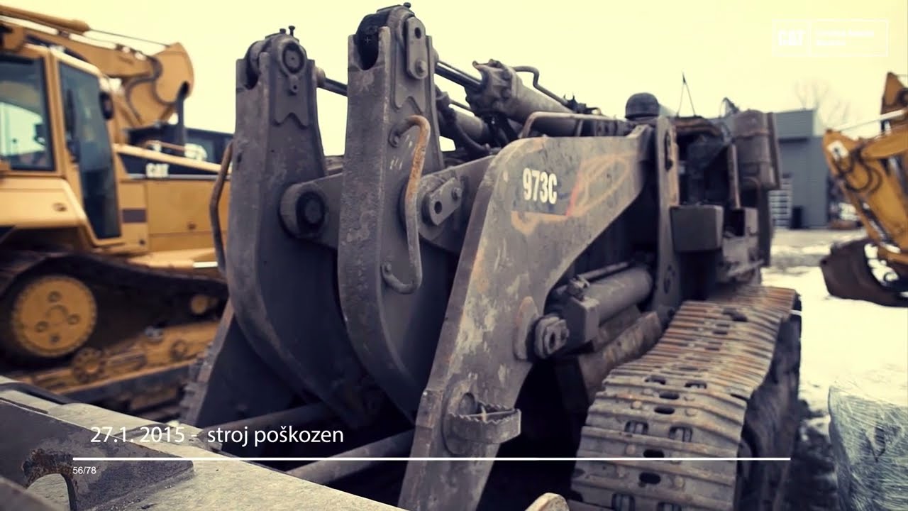 CAT 973C Cat Certified Rebuild