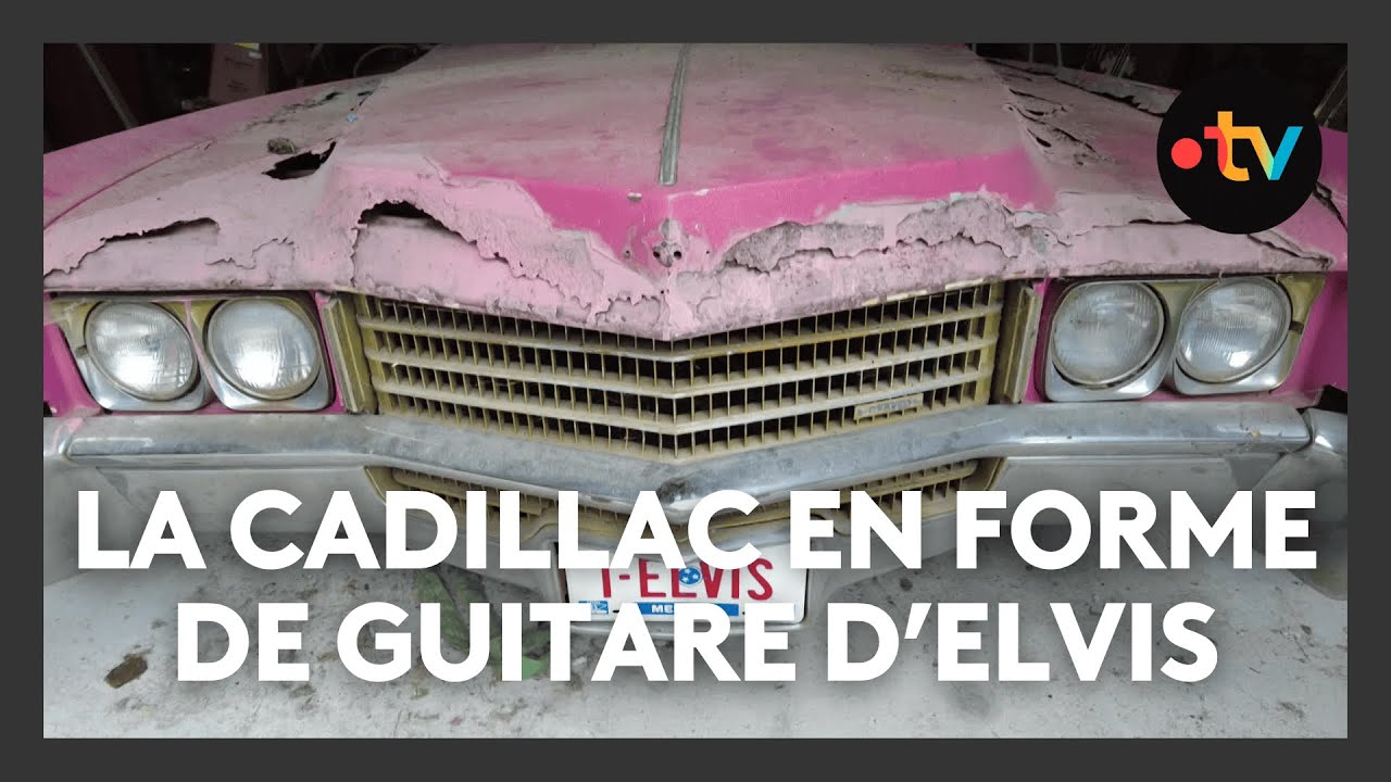 Une découverte exceptionnelle pour les fans de voitures et d'Elvis Presley : la Cadillac du chanteur