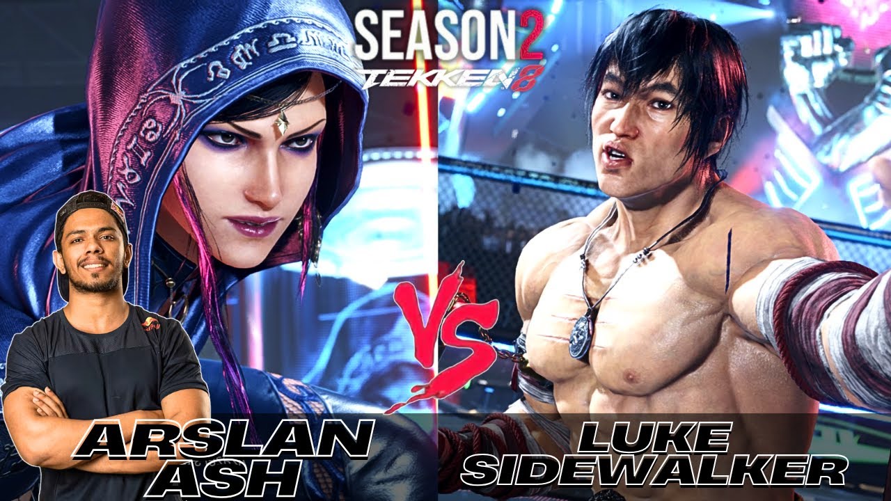 Tekken 8 - Season 2 ▰ Arslan Ash (Zafina) Vs Luke Sidewalker (Law) ▰ High Level Gameplay