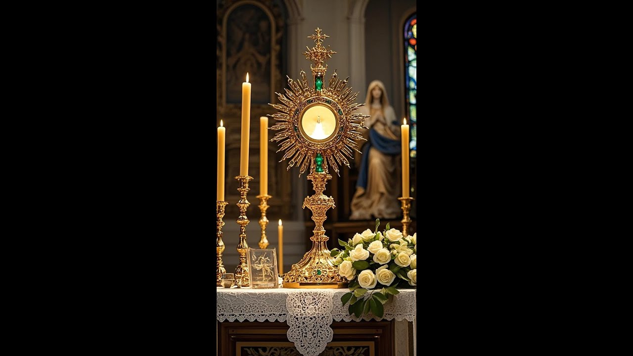 CINQ MINUTES AVEC JÉSUS SACRAMENTÉ - La Présence qui Rassure et Console