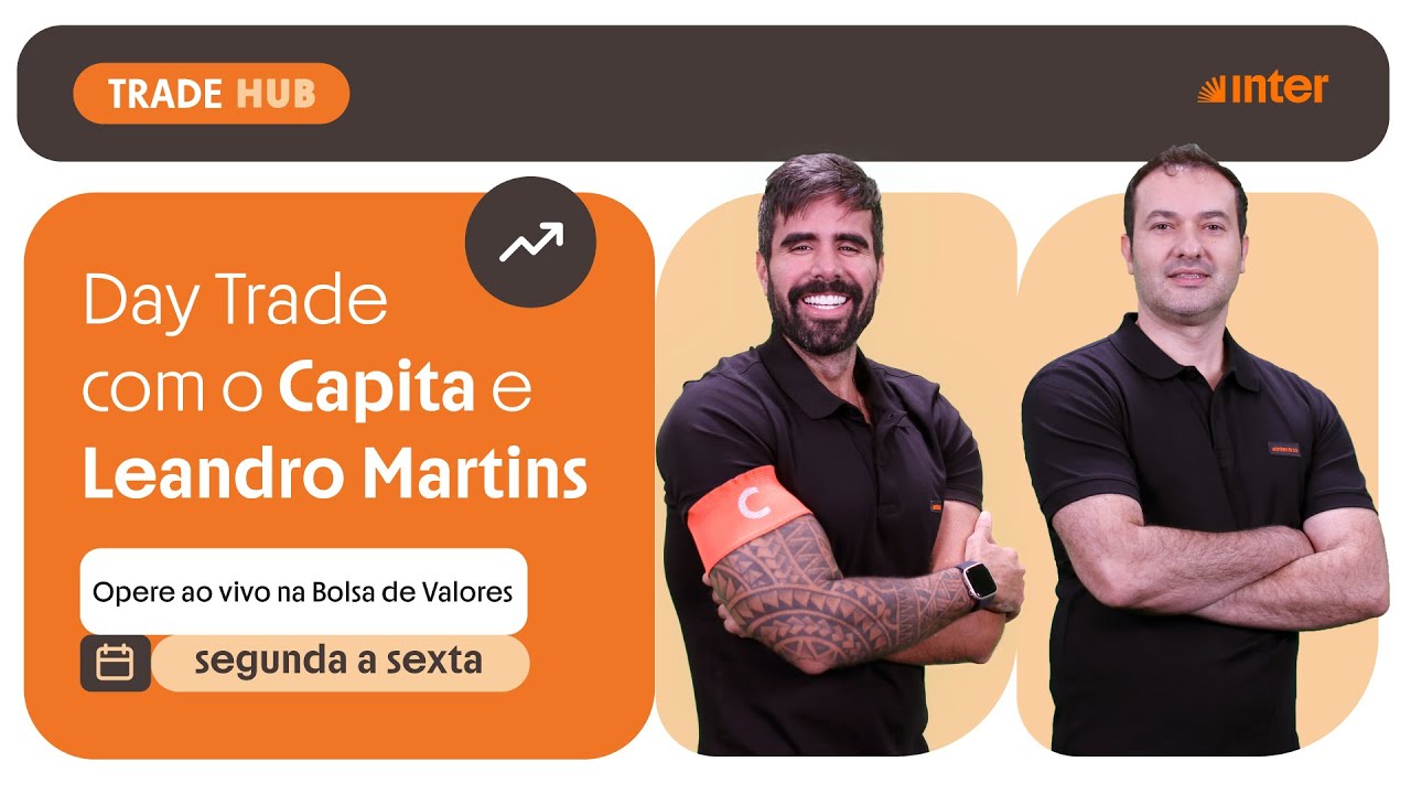 Trade HUB - TRADING AO VIVO: Mini índice, Mini dólar, Ações, e Futuro de Bitcoin (10/03/26)
