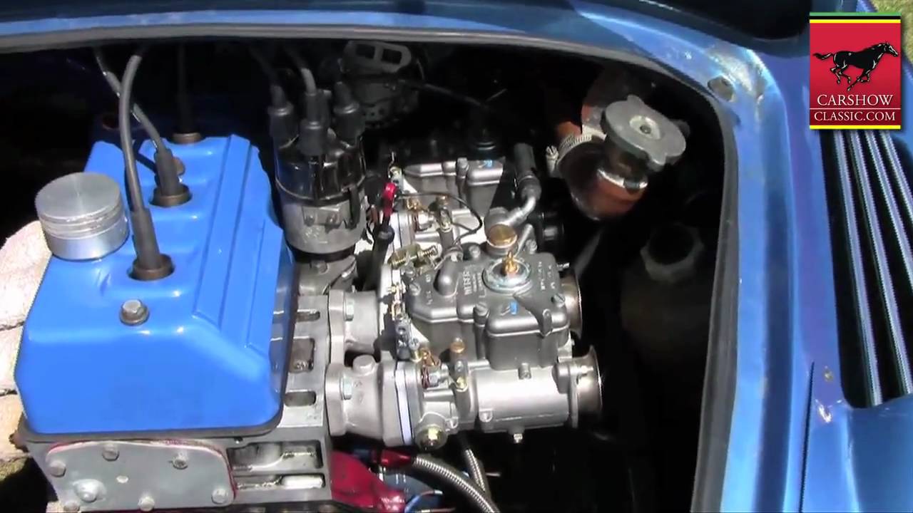 1967 Alpine Renault Allo Berlinette - engine running. CarshowClassic.com
