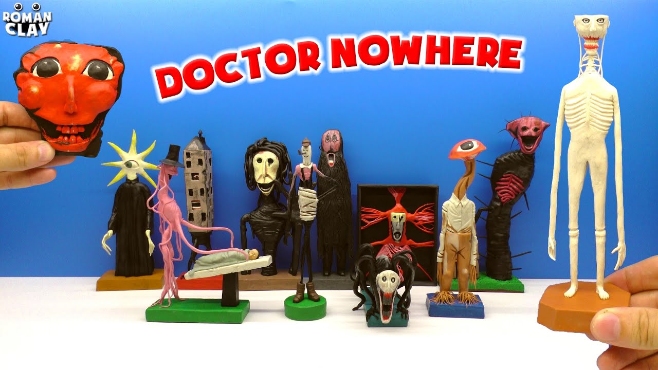 Doctor Nowhere 😬 Making Creatures: The boy and the bath and Follower with Clay