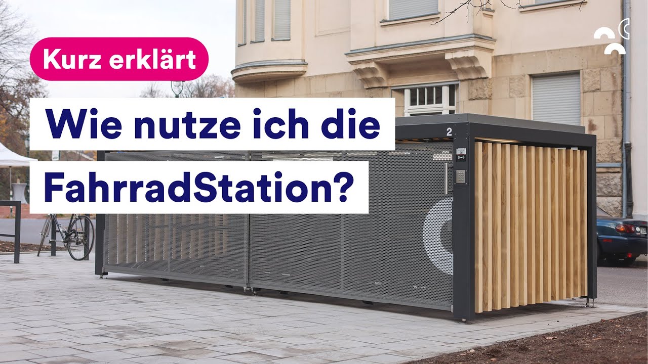 Kurz erklärt: Wie nutze ich die FahrradStation?