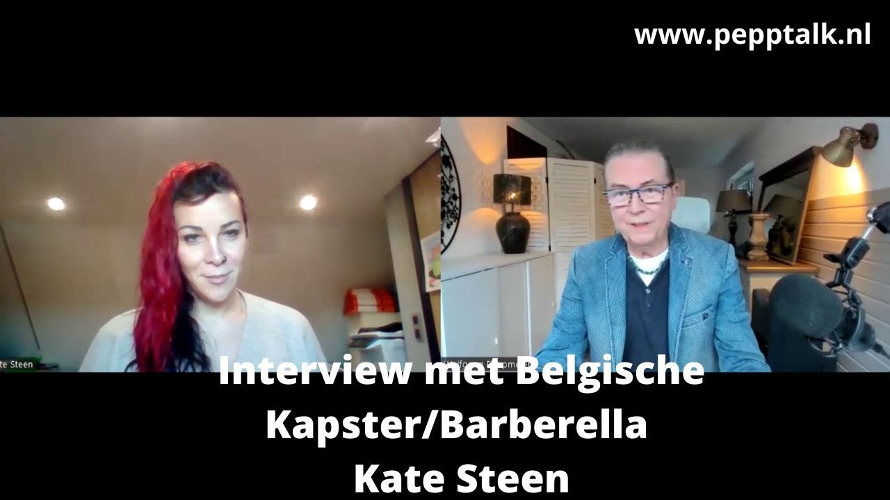 Interview met Belgische Kapster/Barberella Kate Steen.