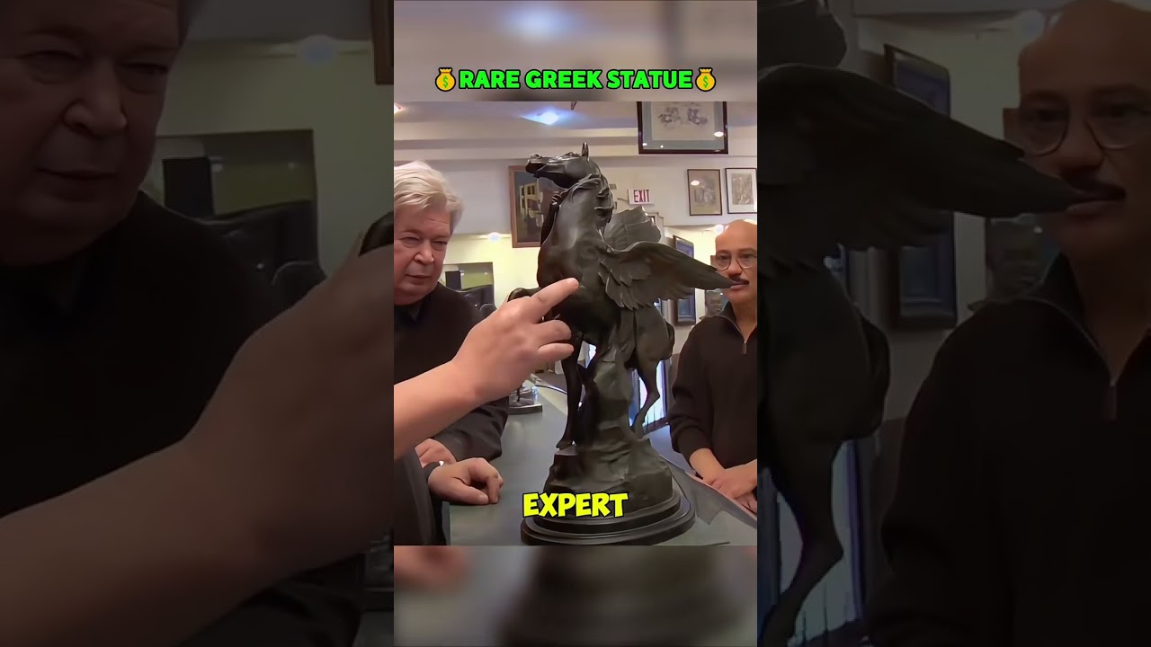 Редкая греческая статуя 🗿 #древняяистория #антиквариат