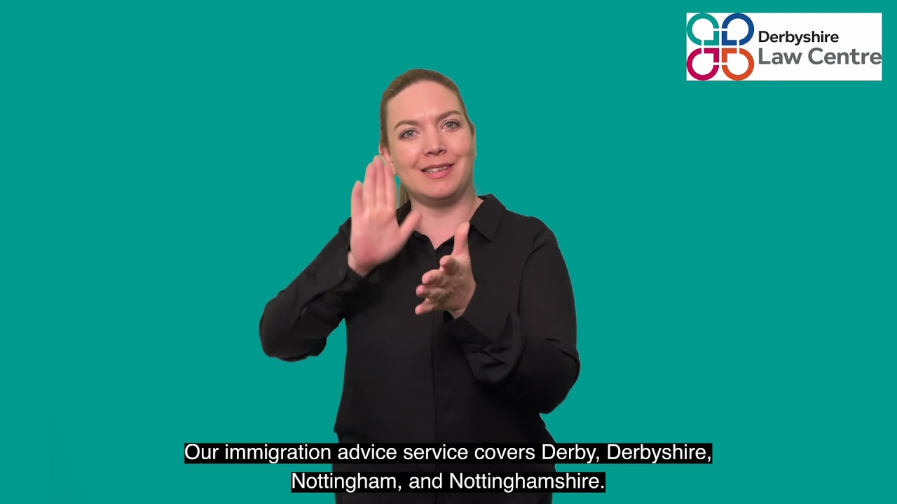 Immigration advice service in BSL