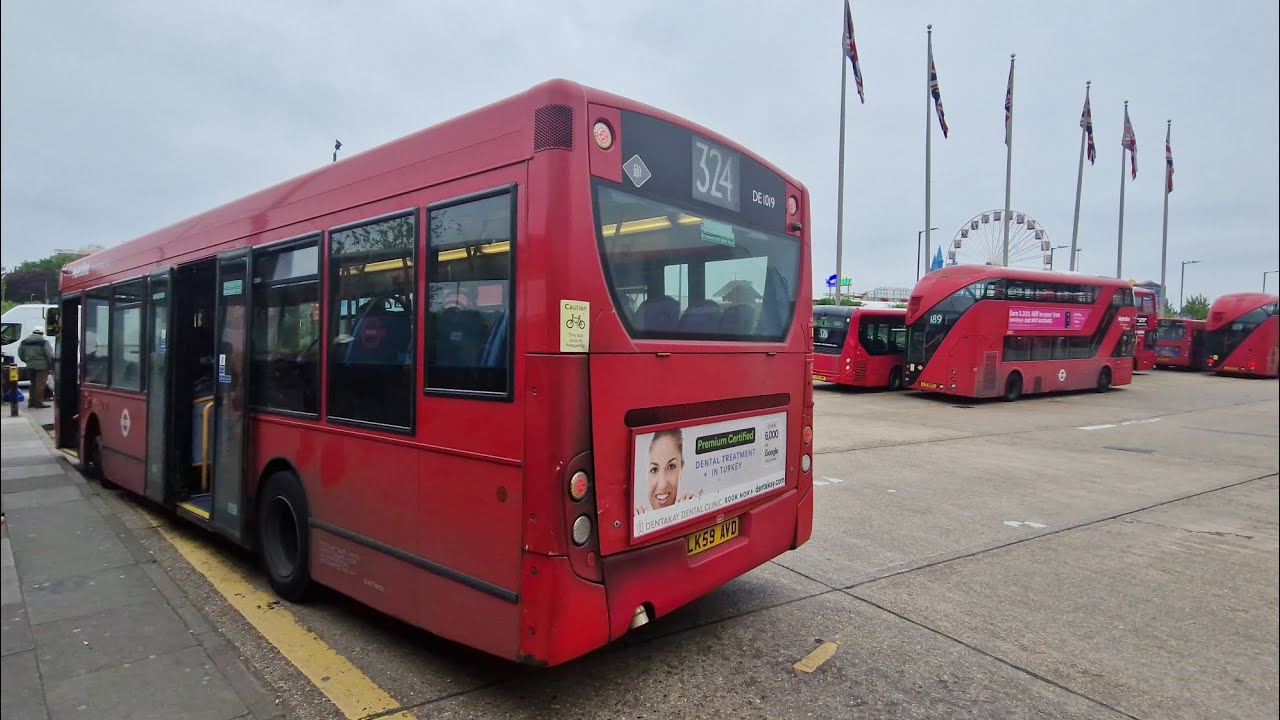 Metroline DE1019 LK59AVD Bus Route 324