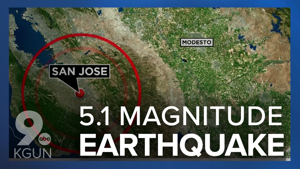 5.1 magnitude earthquake rattles Bay Area