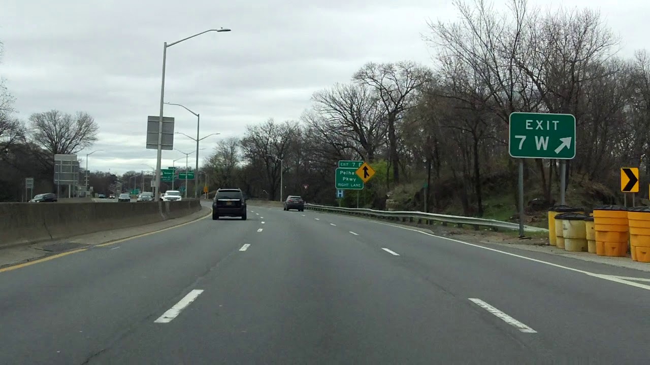 Bronx River Parkway (Exits 11 to 1) southbound