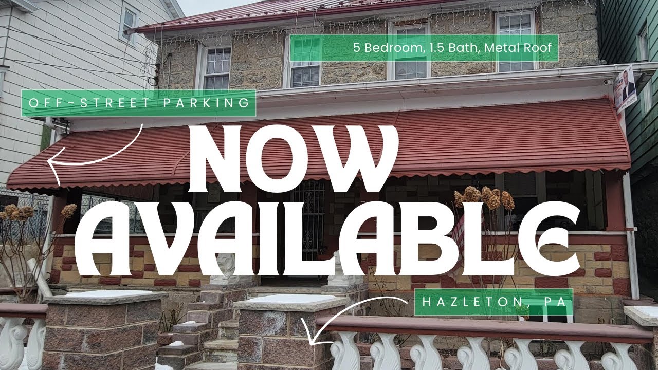 Just Listed! Located at 727 N. Vine Street, Hazleton, PA  18201
