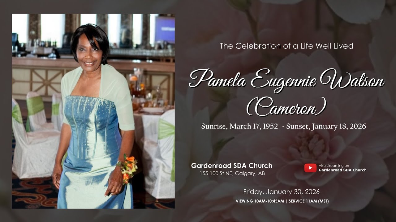 Interment | A Celebration of Life | Pamela Eugennie Watson (Cameron) | January 30, 2026