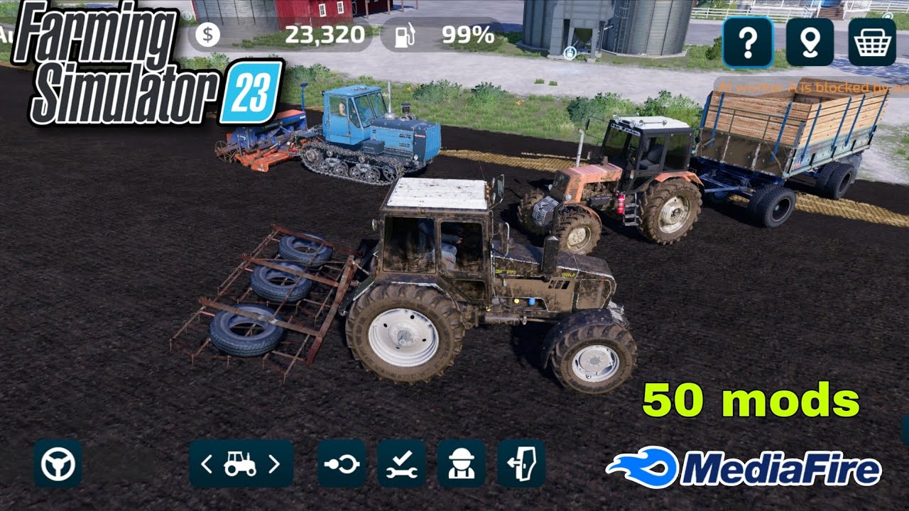 Модификации для FS 23, версия 0.7 / 50 + транспортные средства