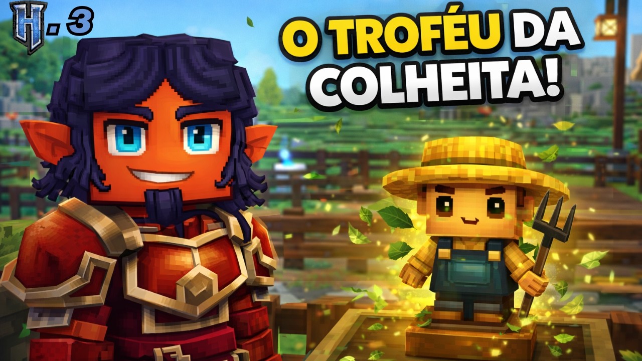 Hytale Atualizou! Conheça o Troféu da Colheita 🌾| Hytale - Update 3