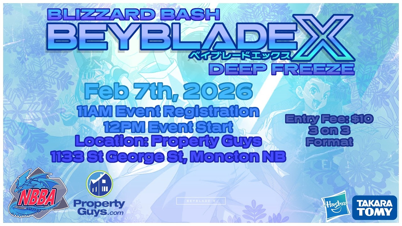 Beyblade X: Blizzard Bash 2026