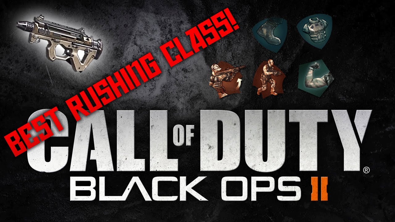 BEST RUSHING CLASS IN BLACK OPS 2! (Black Ops 2 Rushing & Rushing Route Tips)