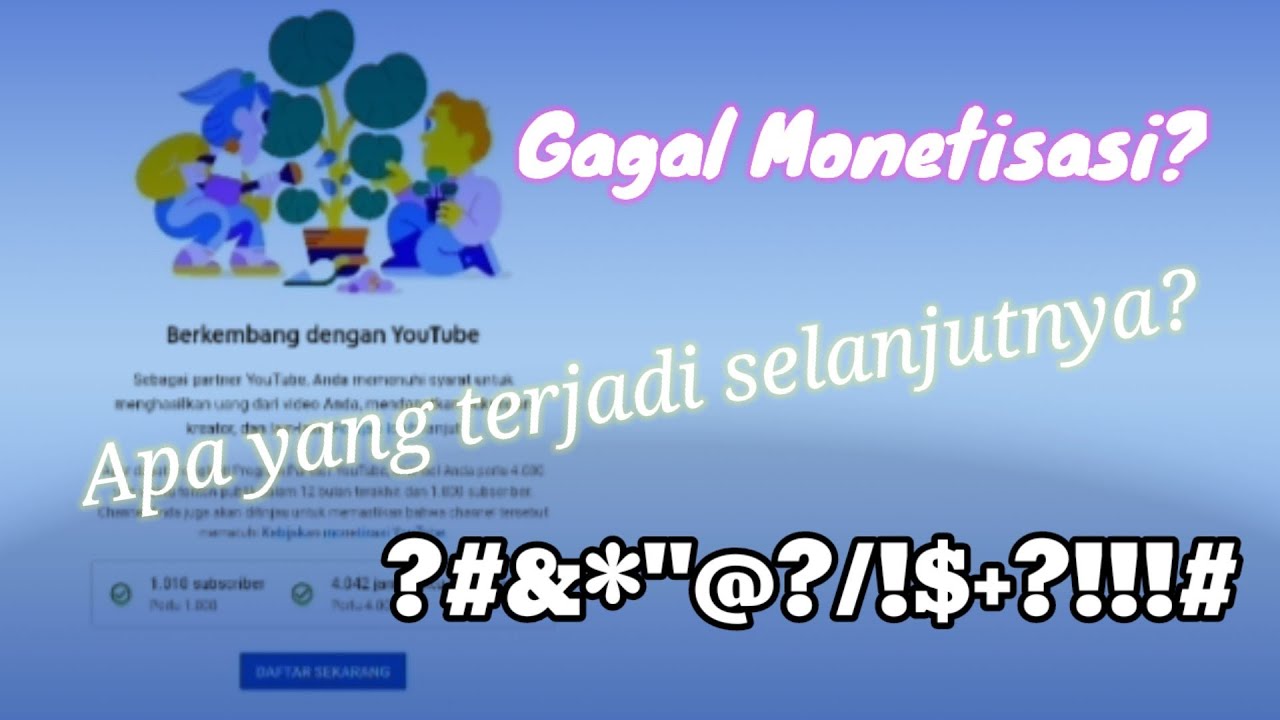 Monetisasi Youtube terbaru 2021