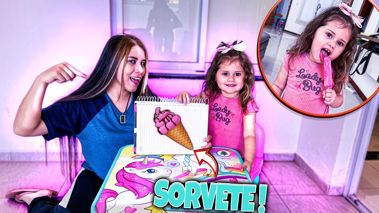 TUDO QUE MINHA IRMÃZINHA DESENHAR EU VOU TER QUE COMPRAR !