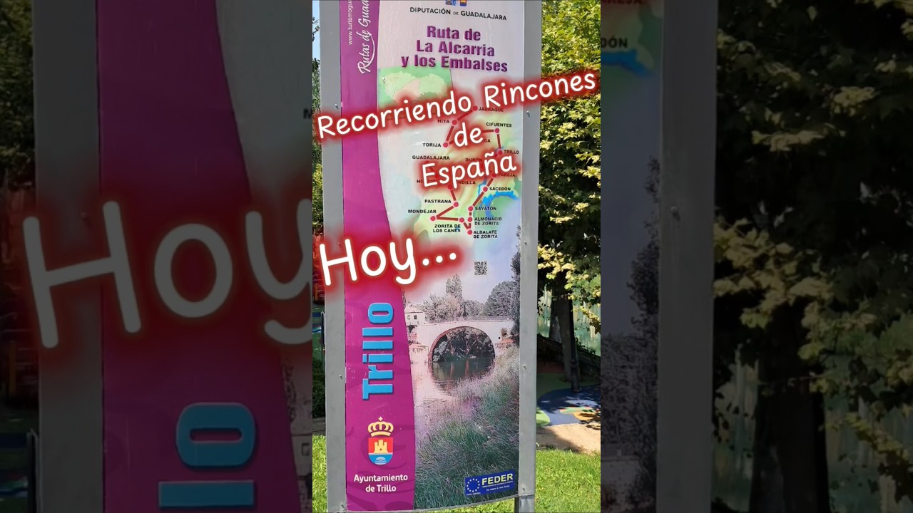 Recorremos algunos Rincones de Trillo, Guadalajara, Acomp&aacute;&ntilde;ame a descubrir secretos y curiosidades!!
