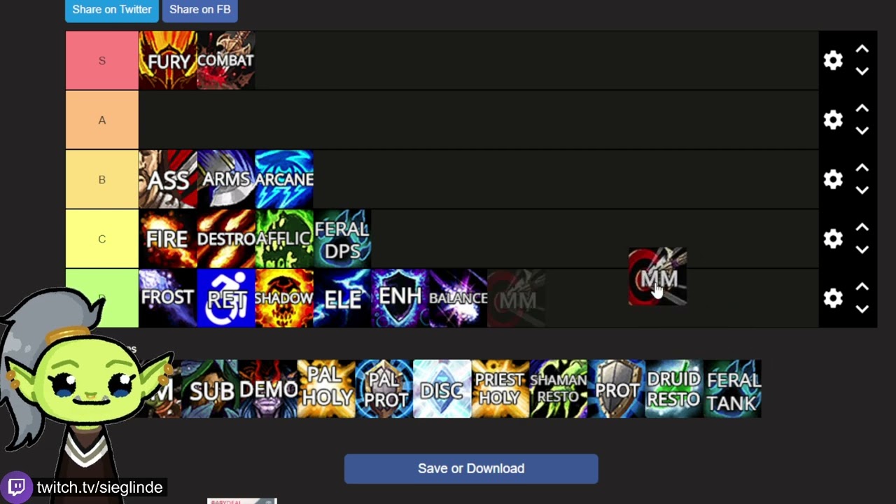 Wer ist OP in Classic? Meine TIERLIST für die META KLASSEN in Classic Fresh. Beste Klasse Vanilla