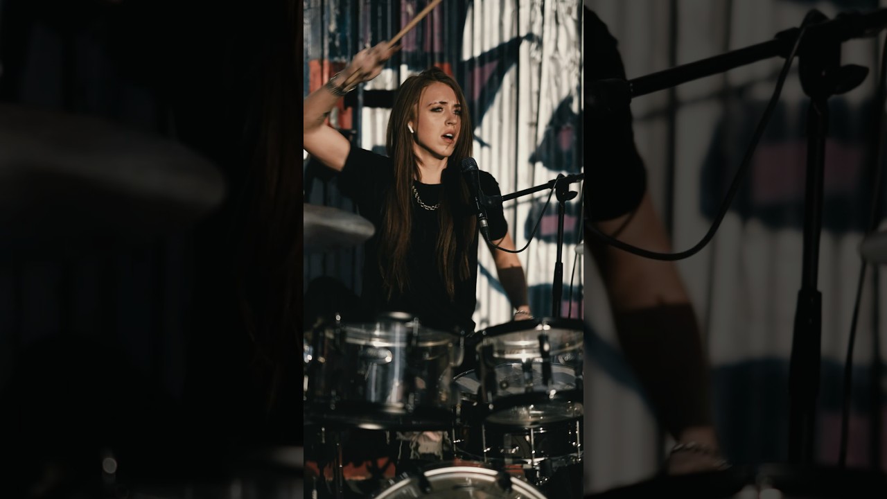 NEVER SLEEP 💤 #music #girldrummer #rock #drummer #altrock #newmusic #sleep #singer #punk
