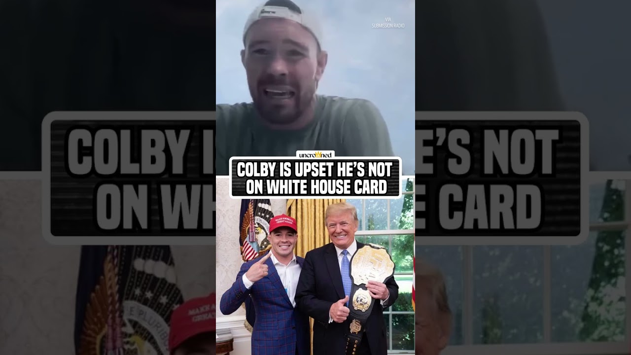 Colby Covington Is PISSED After Being Left Off UFC White House Card 😡