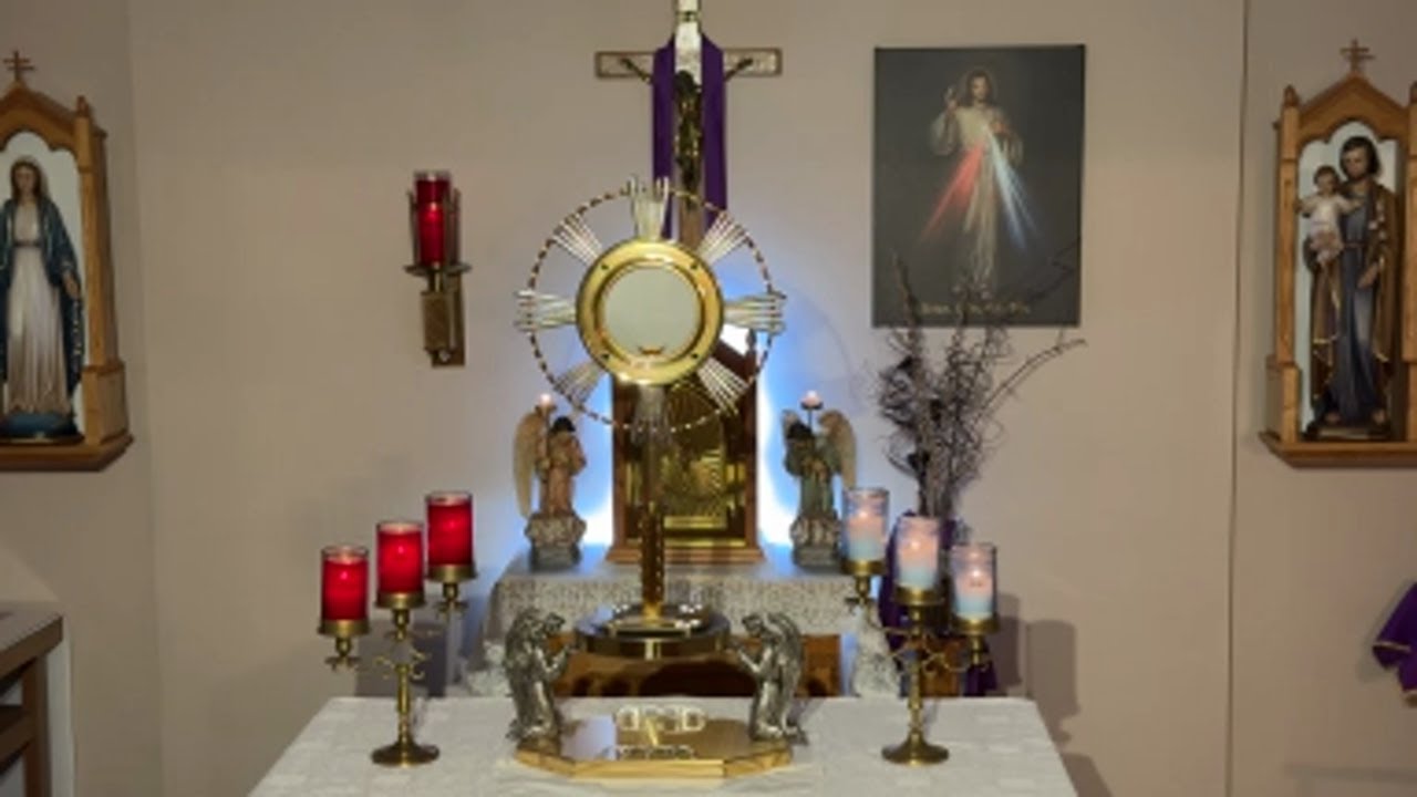 LIVE Eucharistic Adoration - Sisters of Divine Mercy