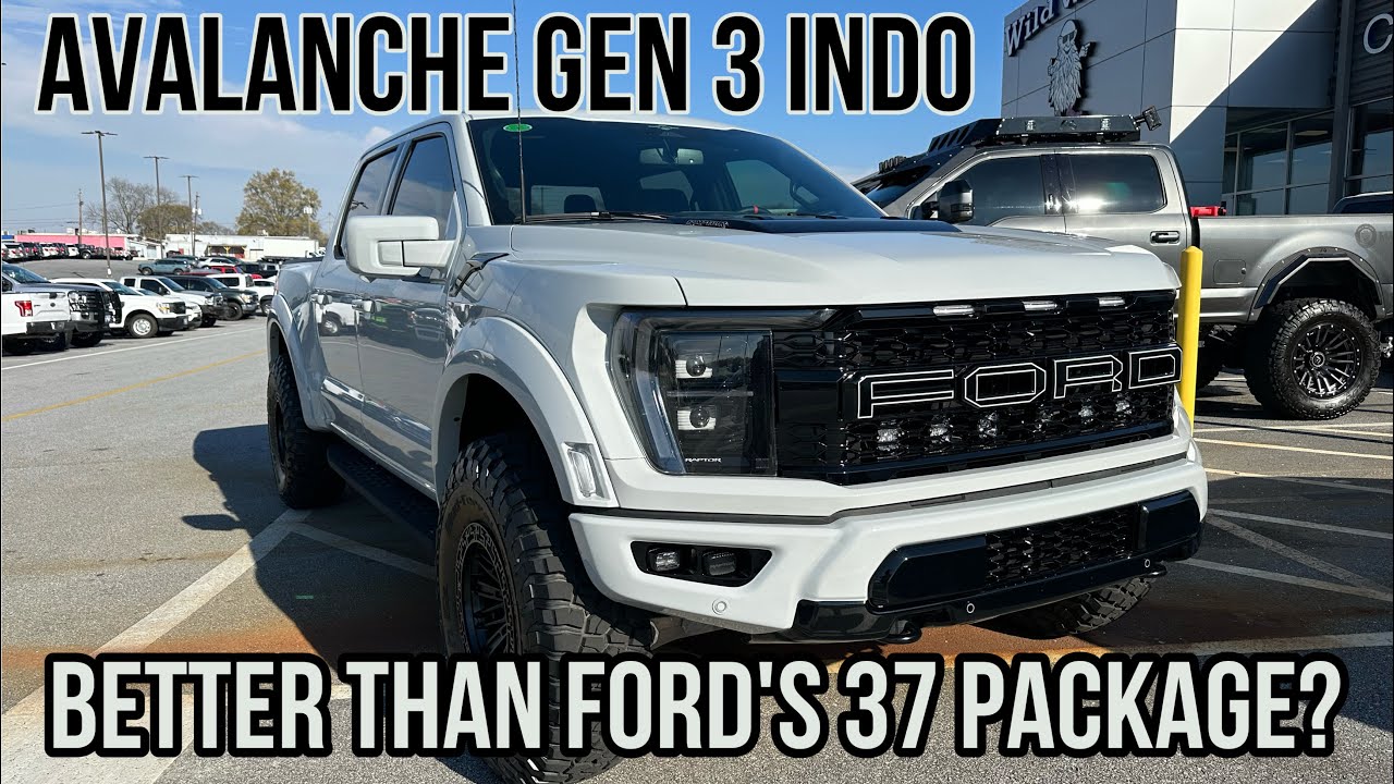 ARIZONA AVALANCHE INDO! 2023 Akins Ford Raptor CUSTOM Performance Truck