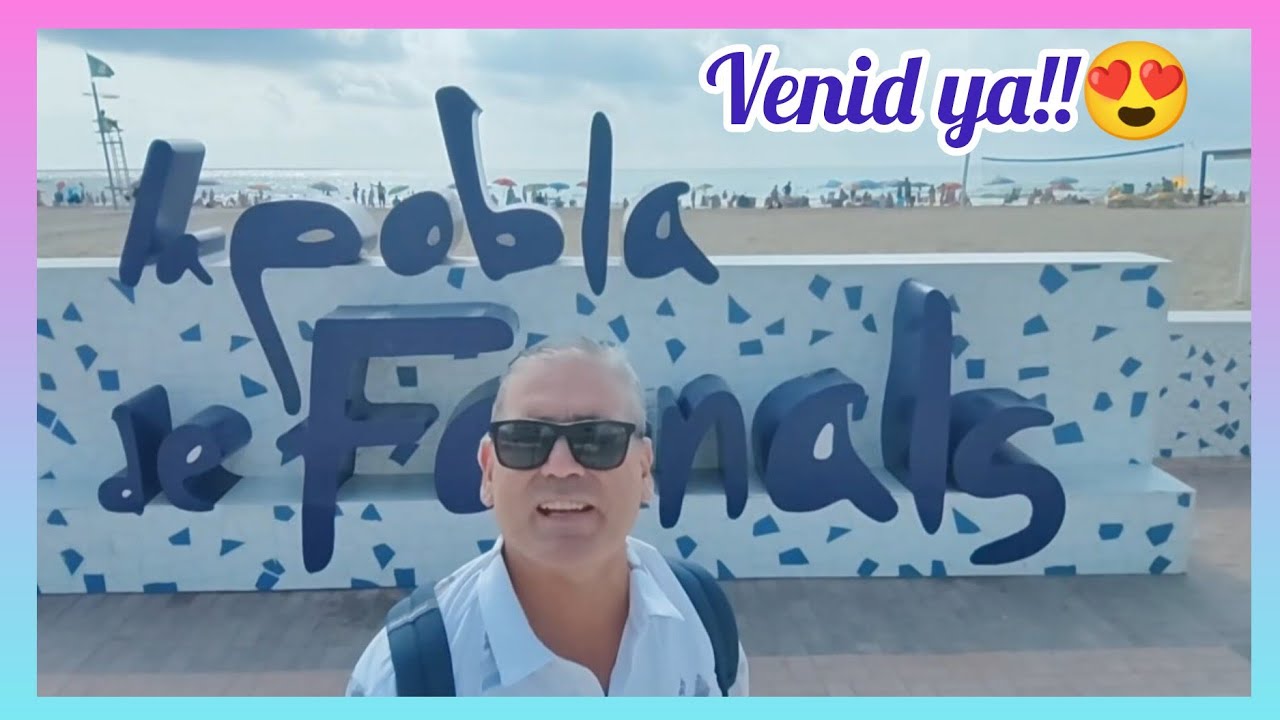 LA POBLA DE FARNALS. Playa Norte, familiar, tranquila y con la bandera azul💙