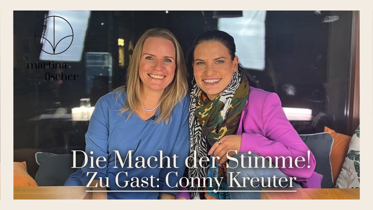 Die Kraft deiner Stimme: Wie du mit Präsenz und Authentizität überzeugst – Mit Conny Kreuter